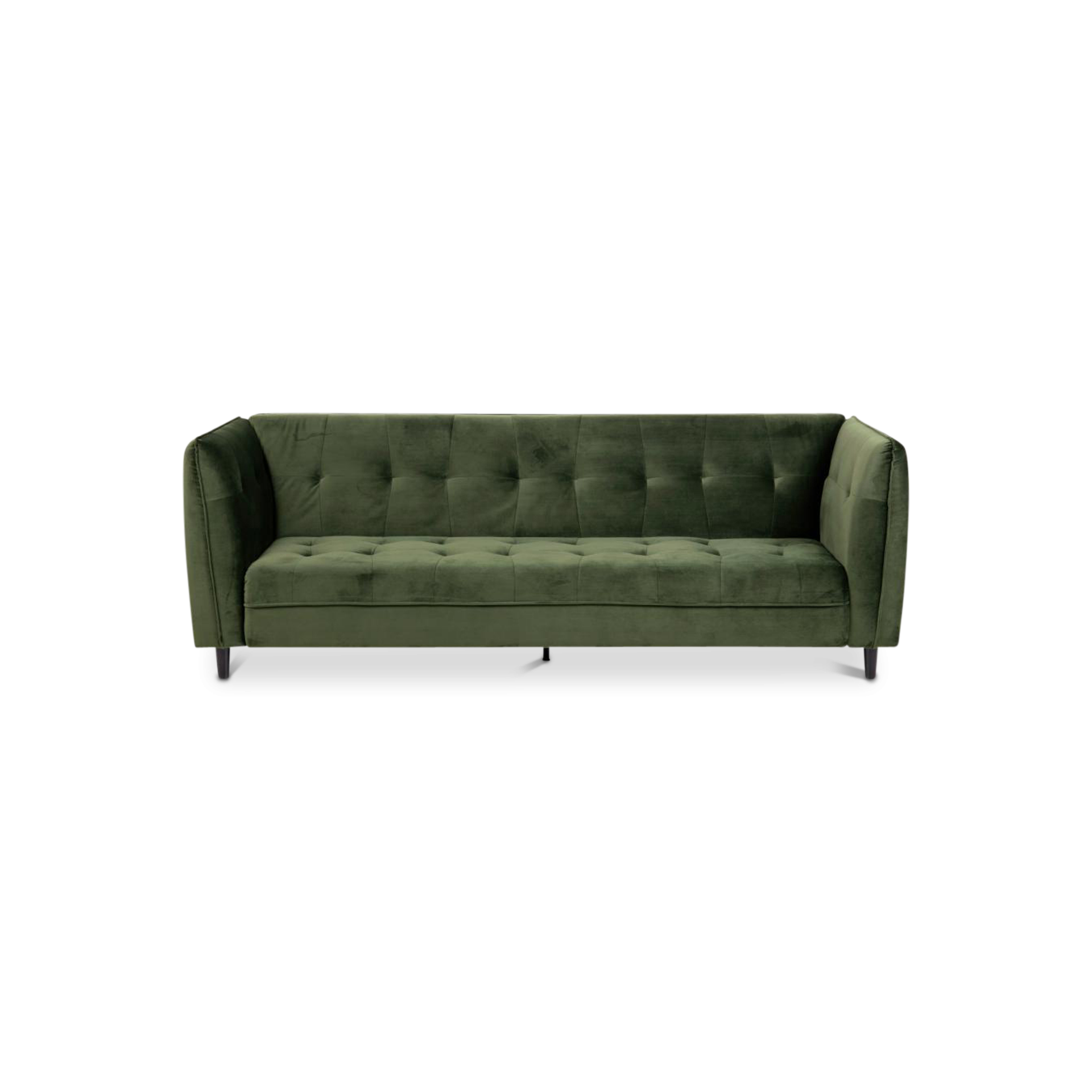 Sofabed JOHN VIC fabric forest green 68AC