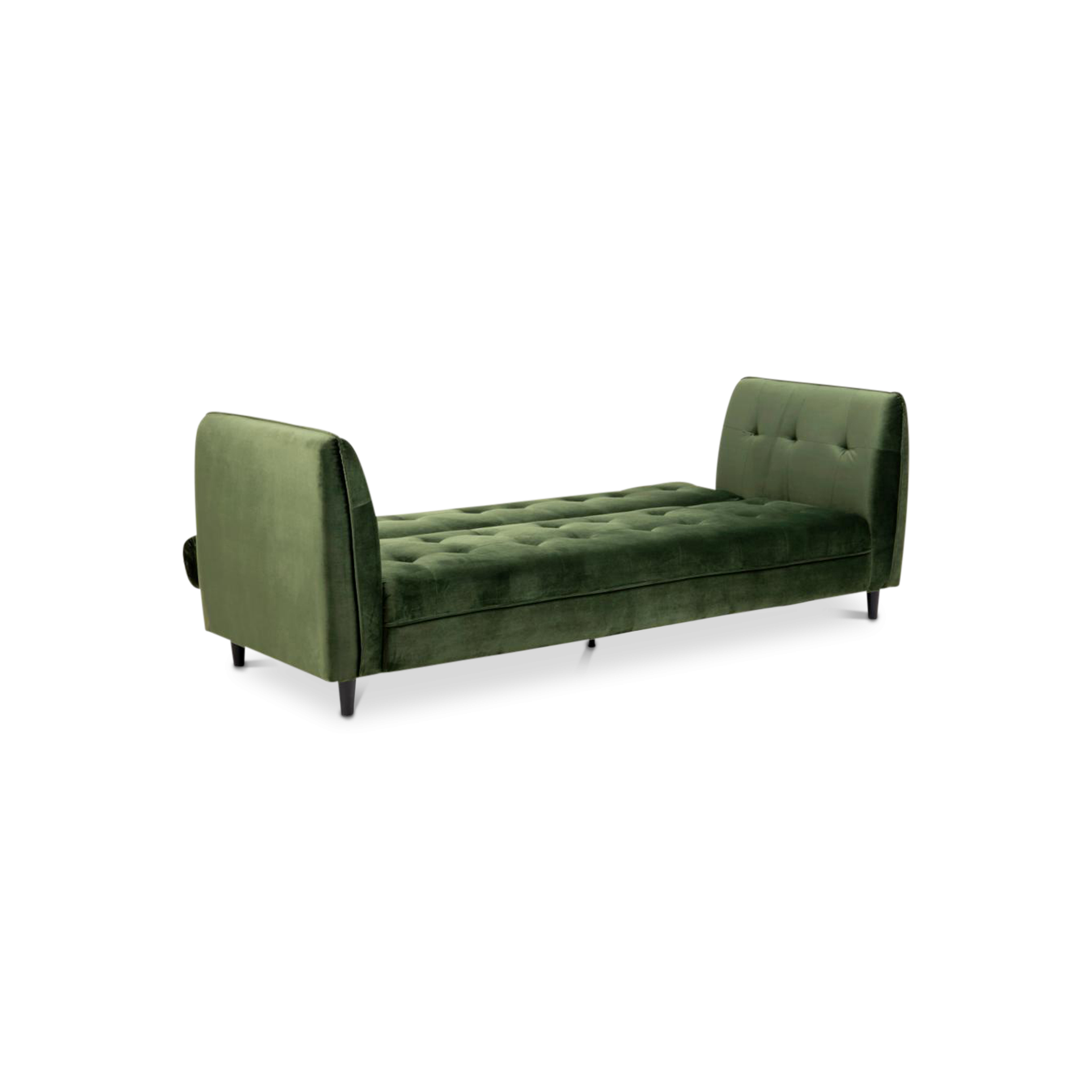 Sofabed JOHN VIC fabric forest green 68AC