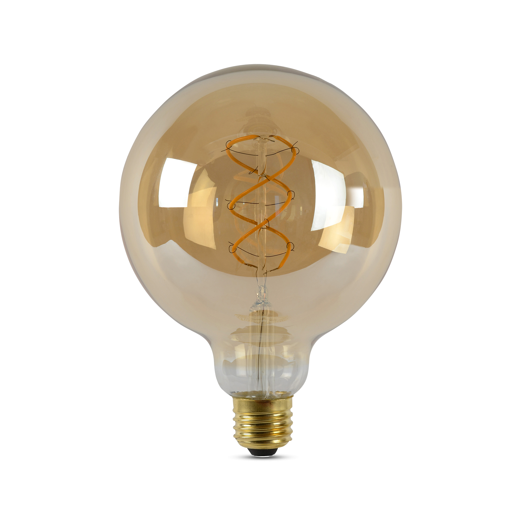 LED-Lamp Globe Ø12,5-E27-5W-Amber