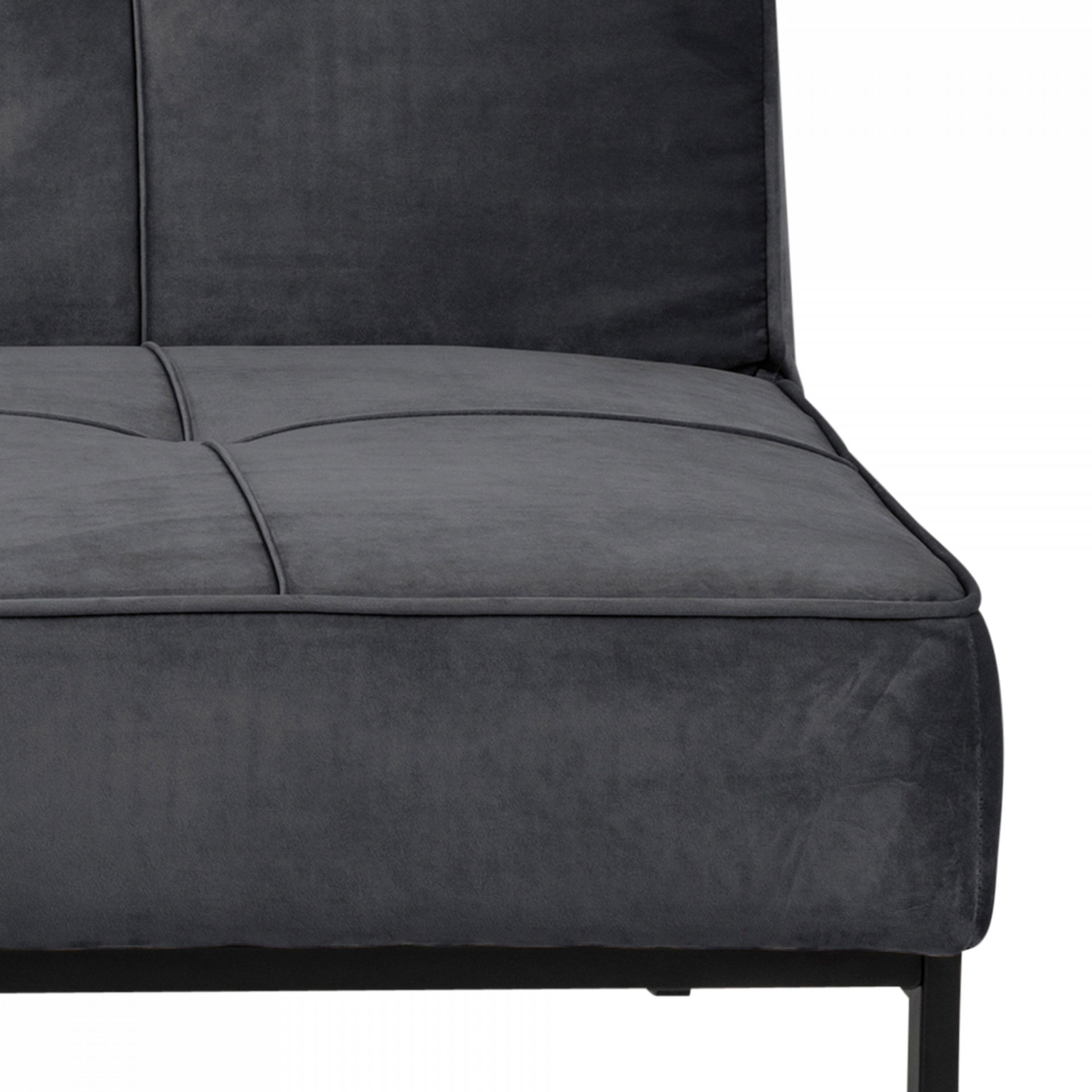 Sofabed ISTERIA VIC fabric dark grey 28