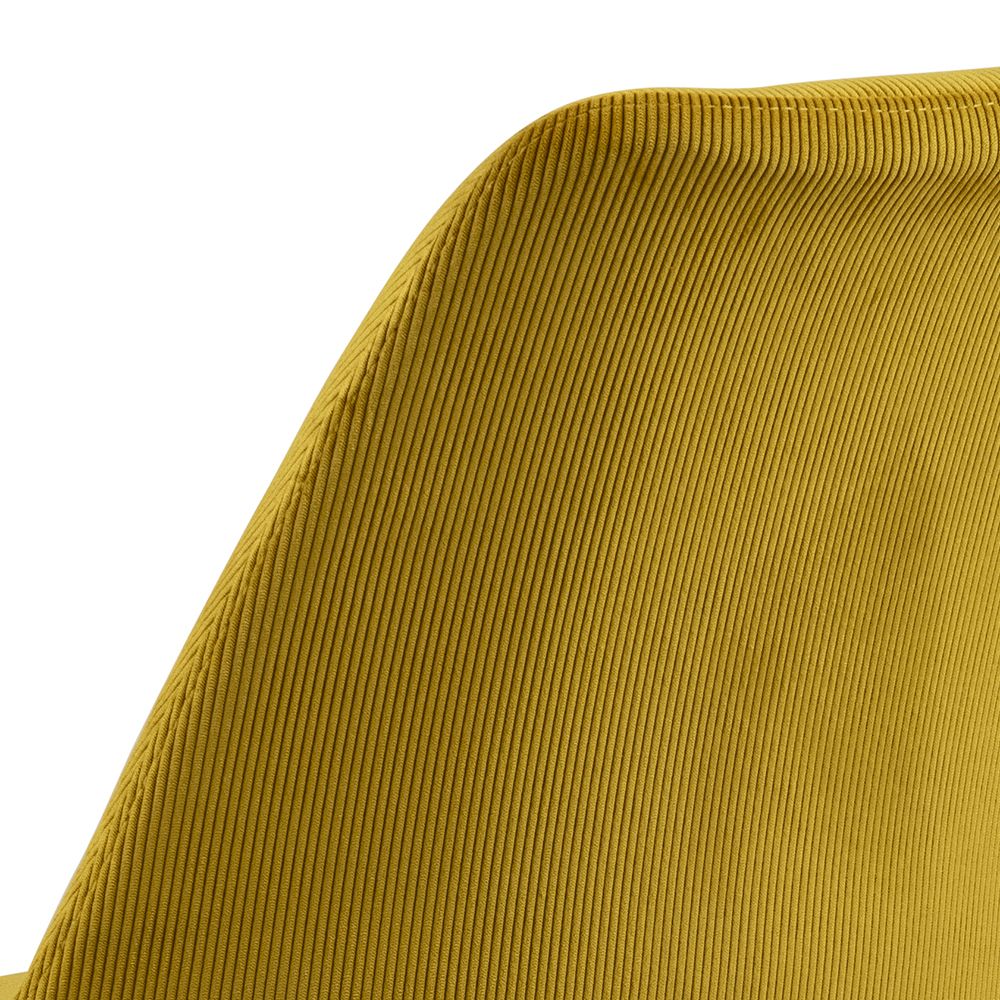 Kuipstoel KORDELIO Wind fabric yellow 90